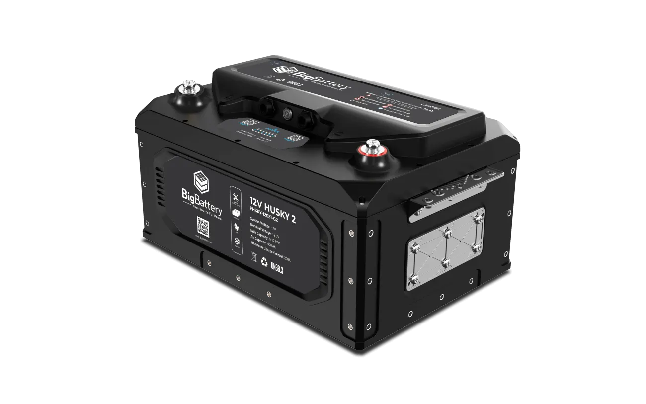 BigBattery Lithium Battery Side View