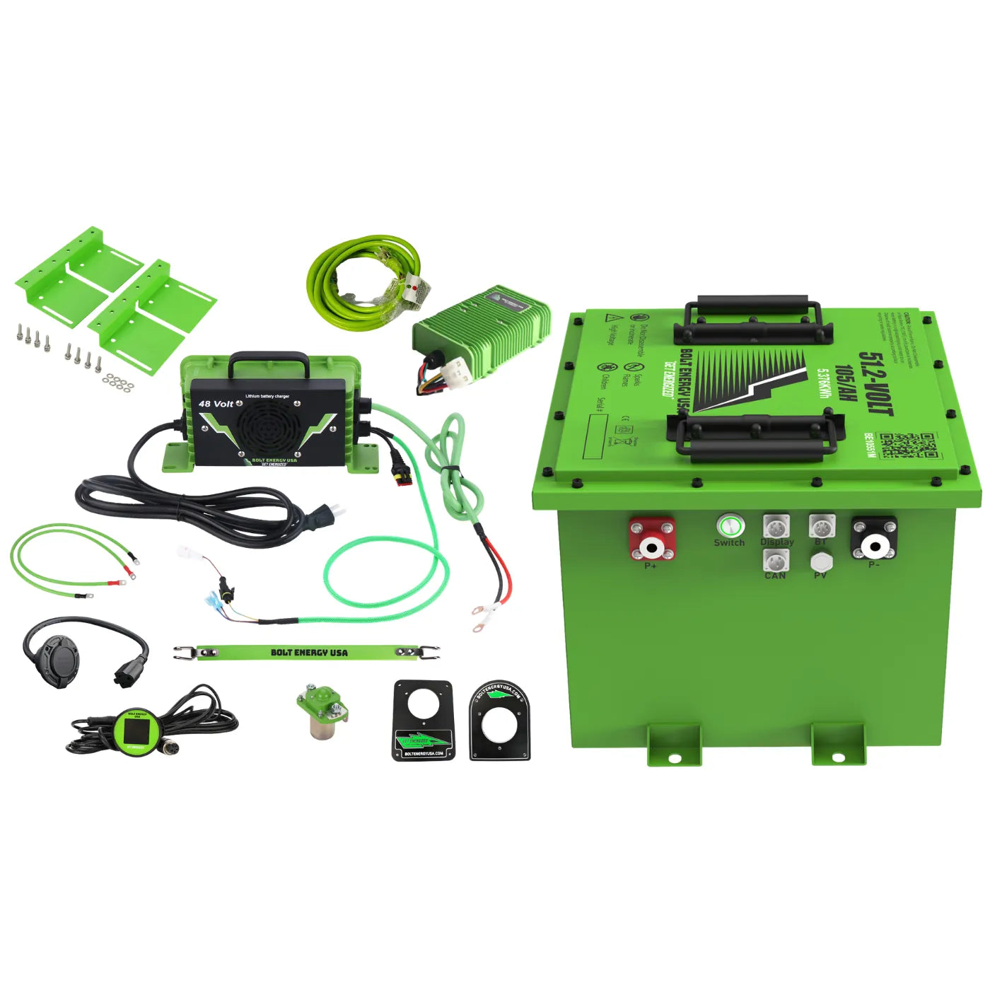 Bolt Energy 48V 105Ah for EZGO RXV Lithium Battery Kit