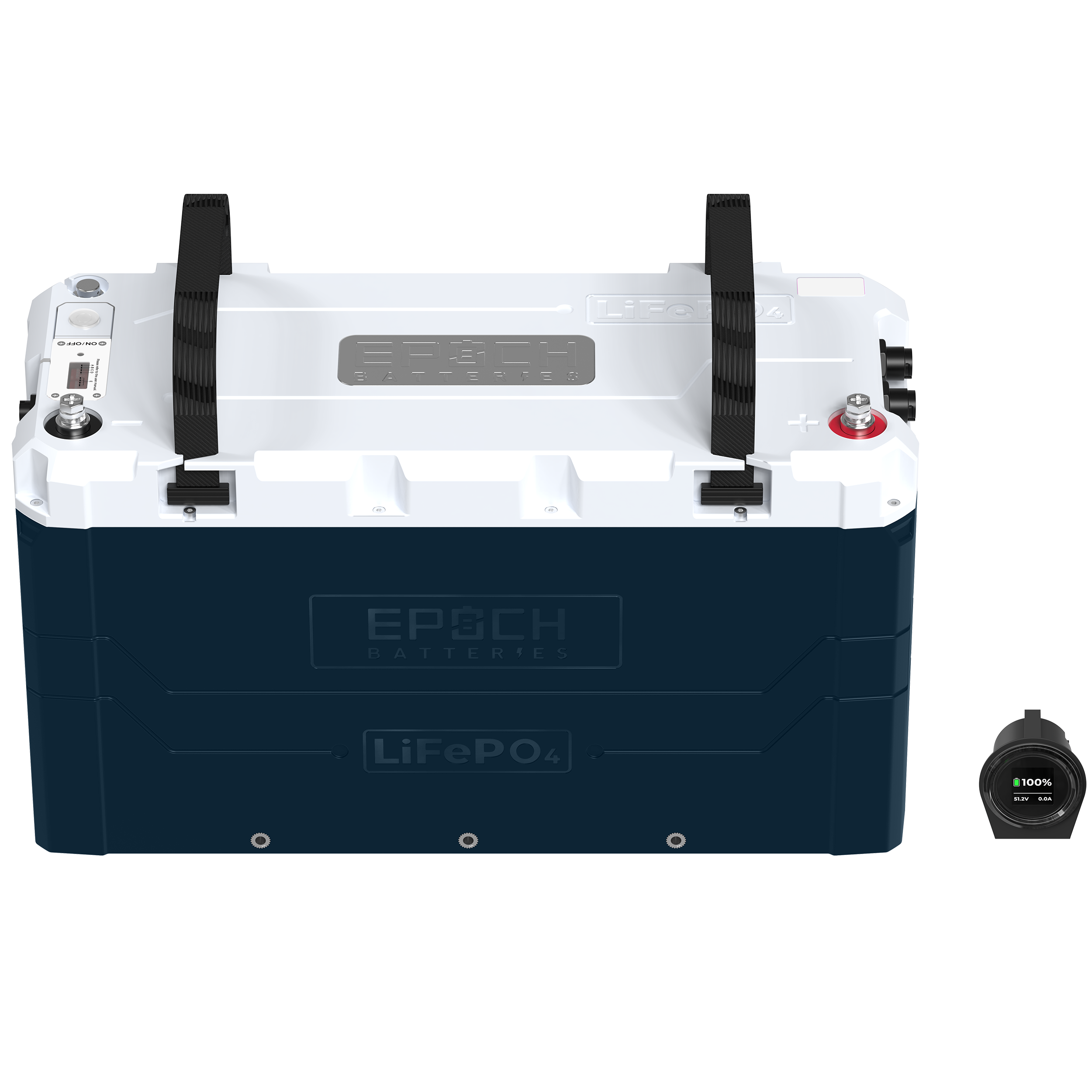 Epoch 12V 460Ah Heated LiFePO4 Battery | Bluetooth & Victron