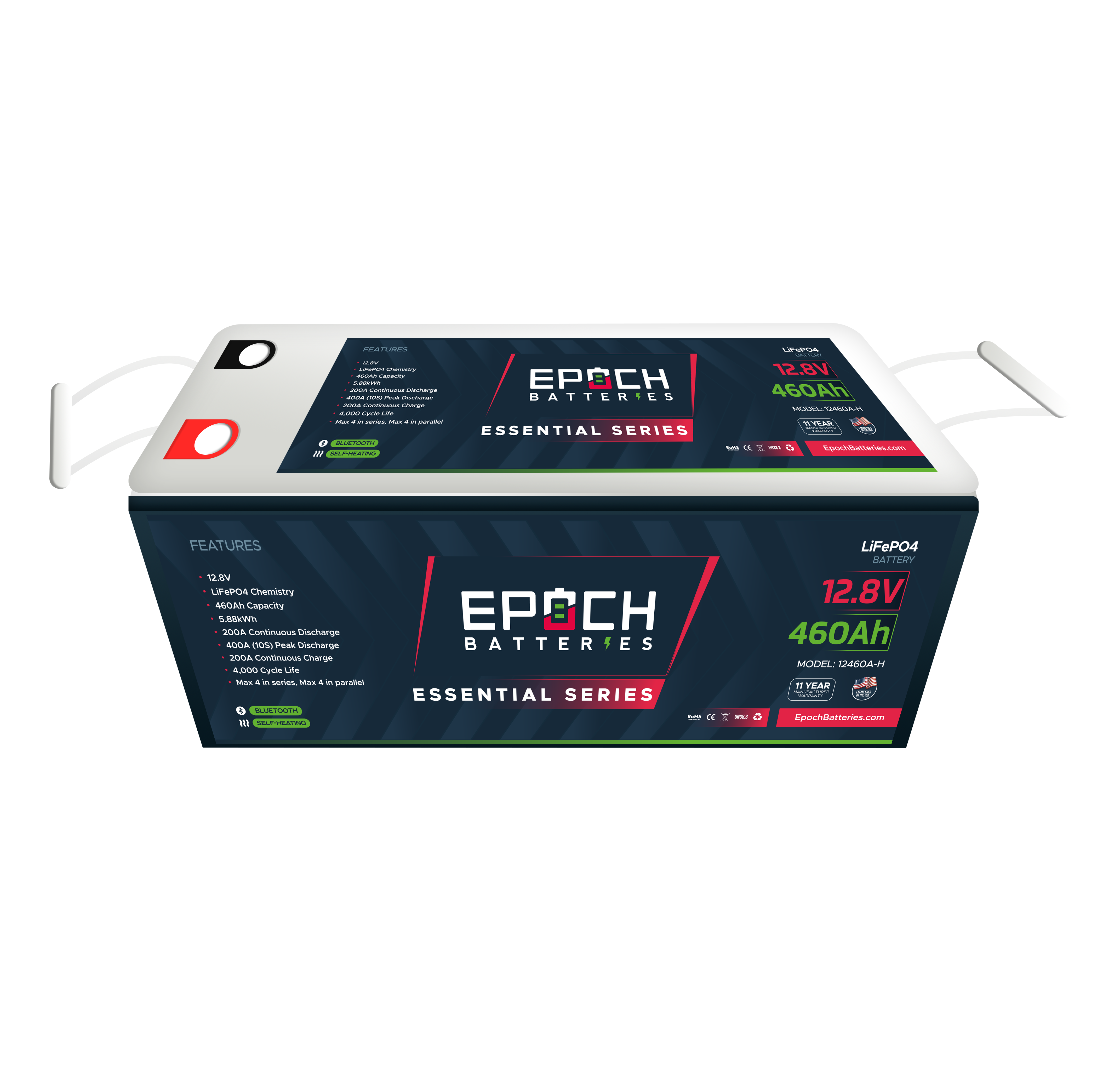 Epoch 12V 460ah Lithium Battery