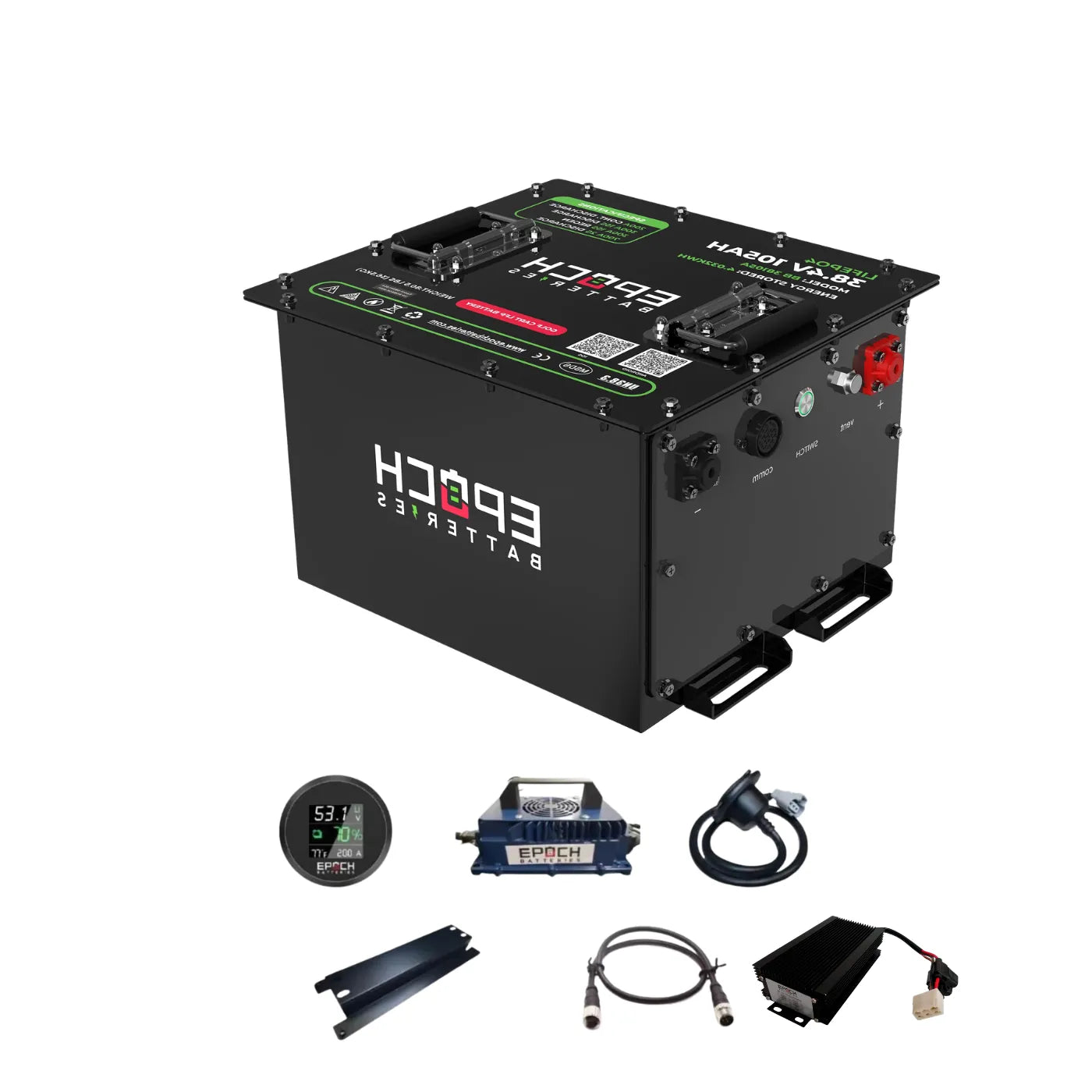 Epoch 36V 105Ah Lithium Battery Kit for Golf cart