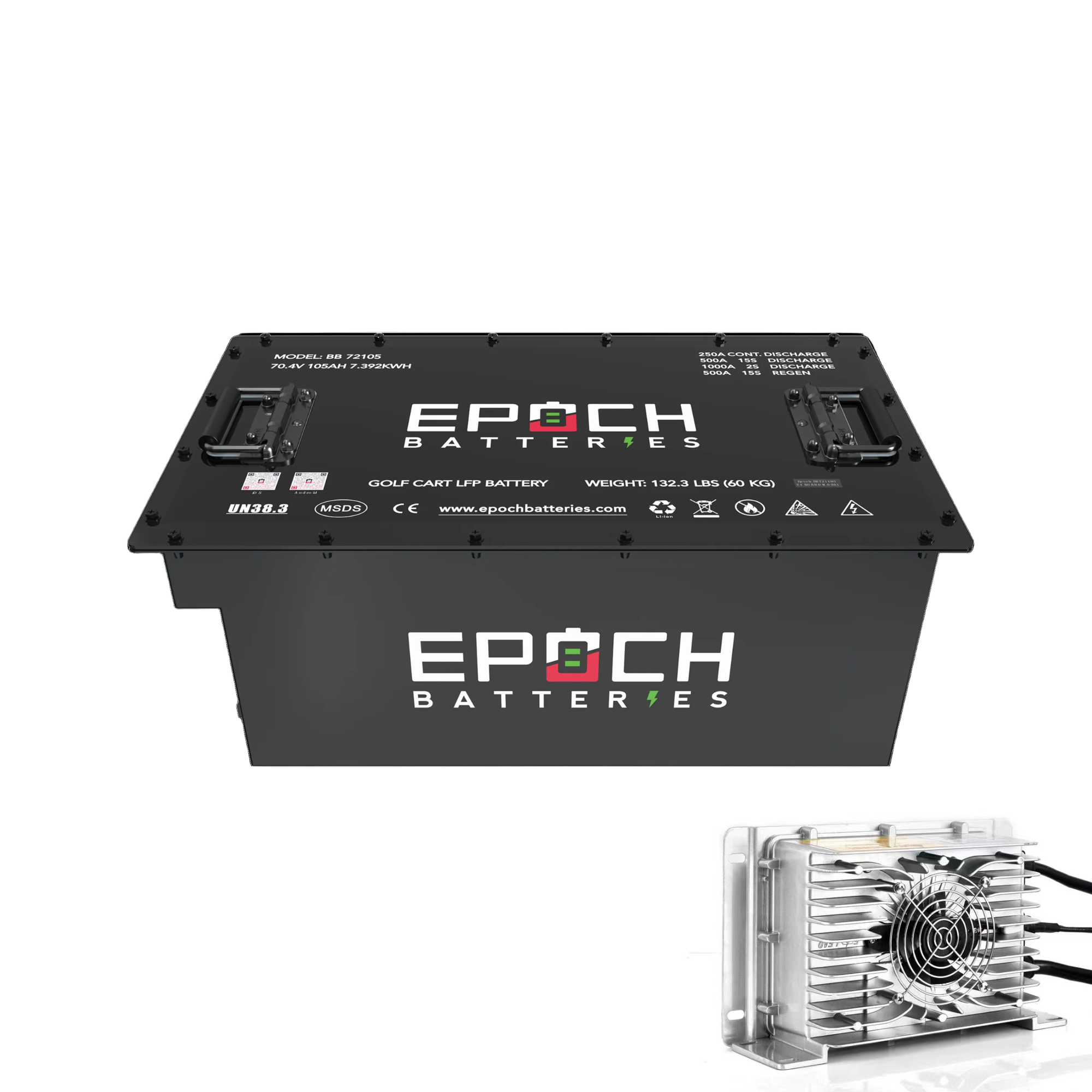 Epoch 72V 105ah and Charger
