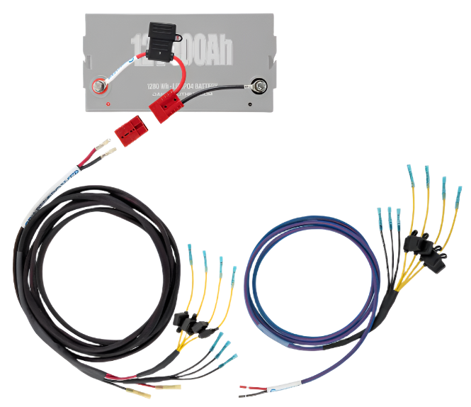 Marine Electronics Wiring Kit for 16-18ft Boats Dakota GRAPH POWER