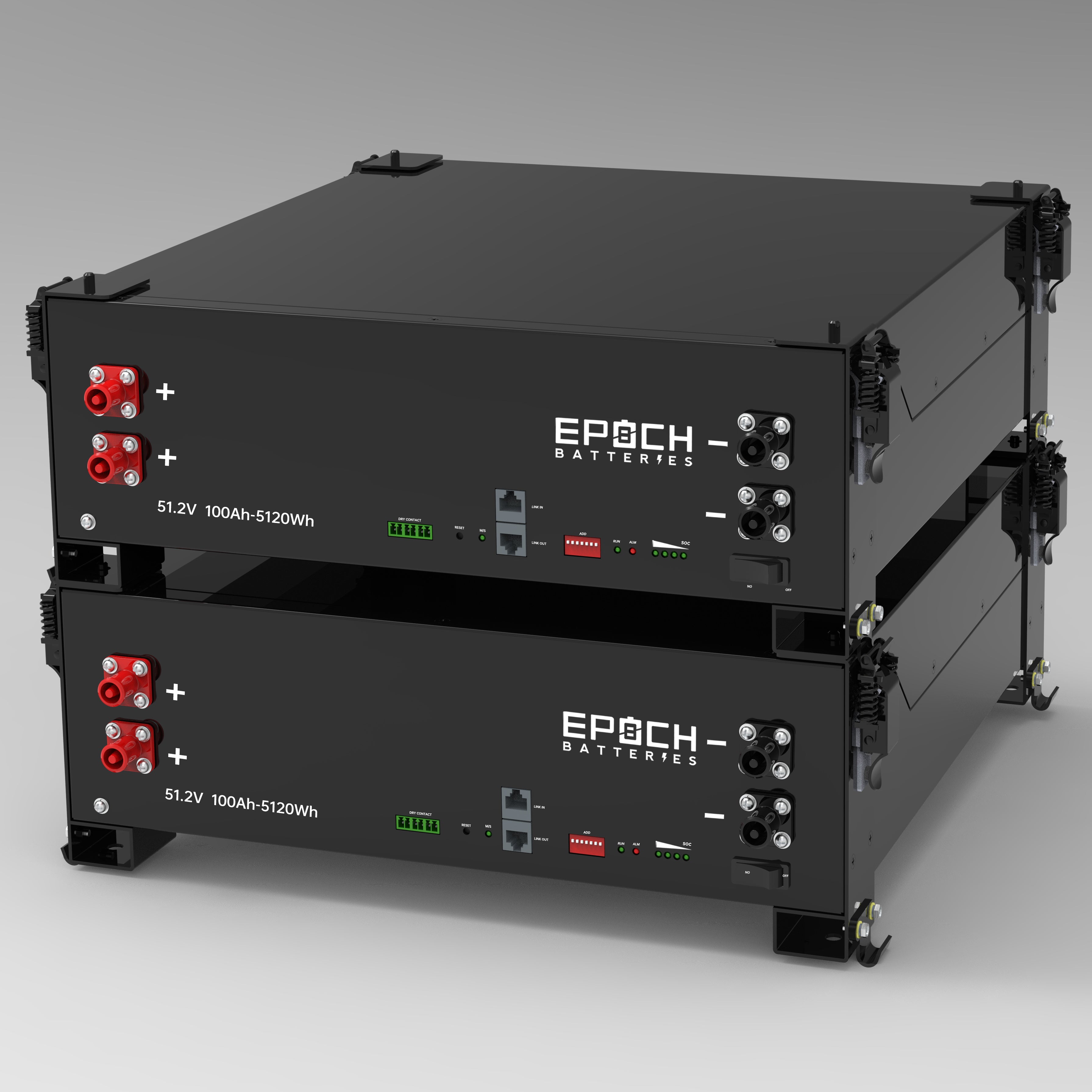 Epoch 48V 100Ah Self-Heating Server Rack Lithium Battery SR48100H