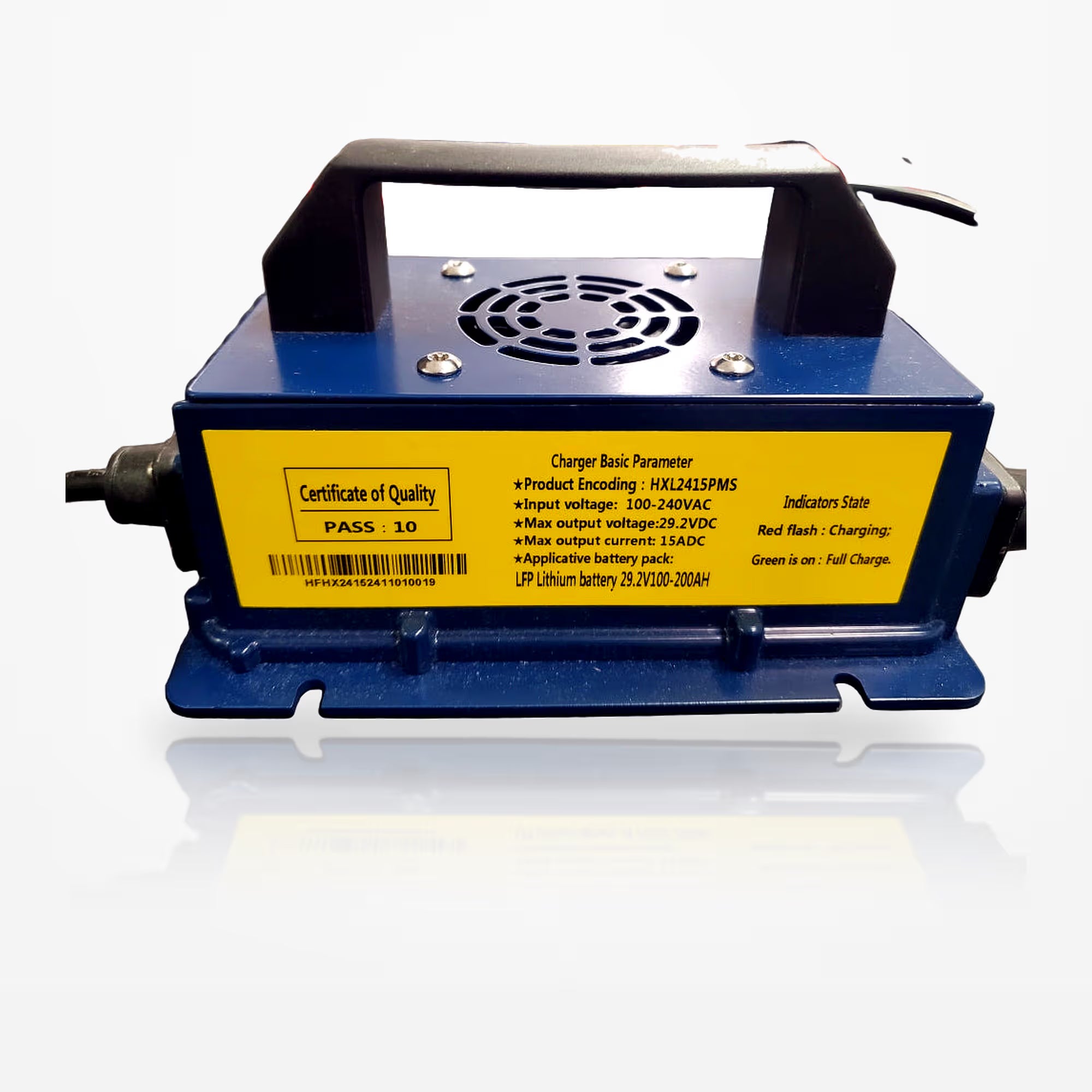Epoch 24V 15A Lithium Battery Charger | Professional LiFePO4