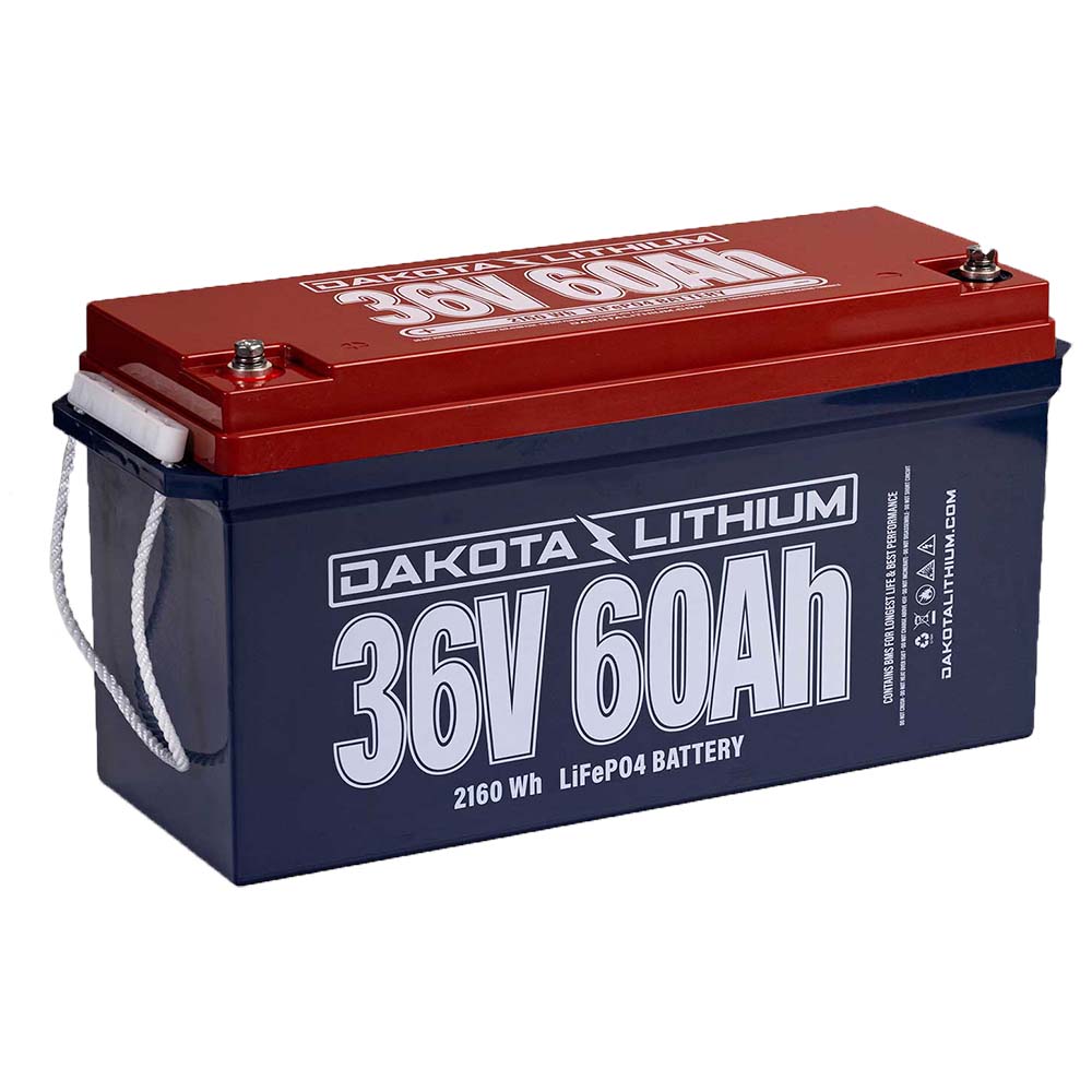 36V-60Ah-Lithium-Dakota-Golf-Cartand trolling motor Battery