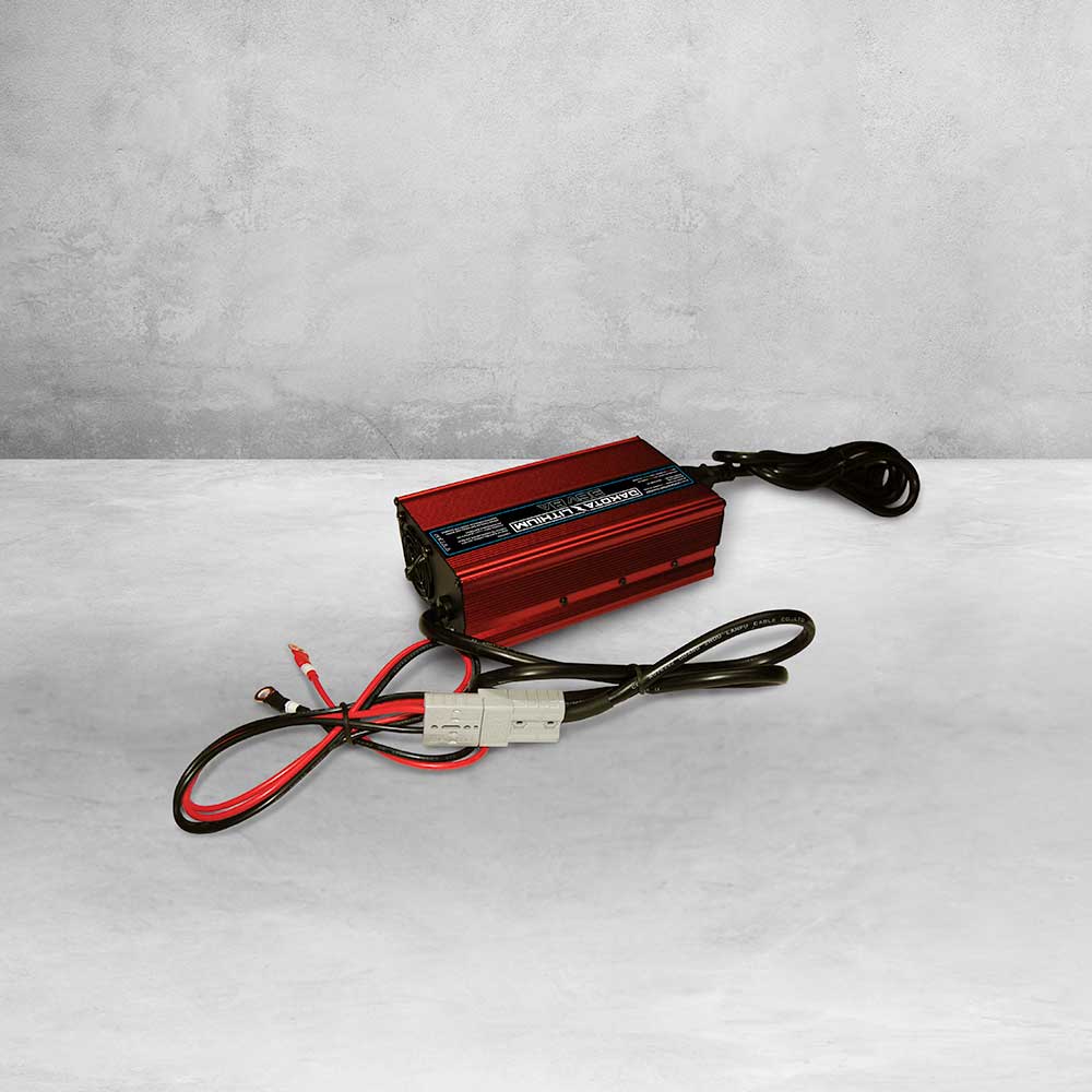 36V-8A-charger red