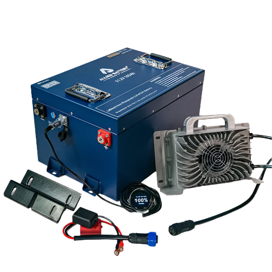 Allied 48V 105Ah Lithium Golf Cart Battery for EZGO, Club Car, Yamaha