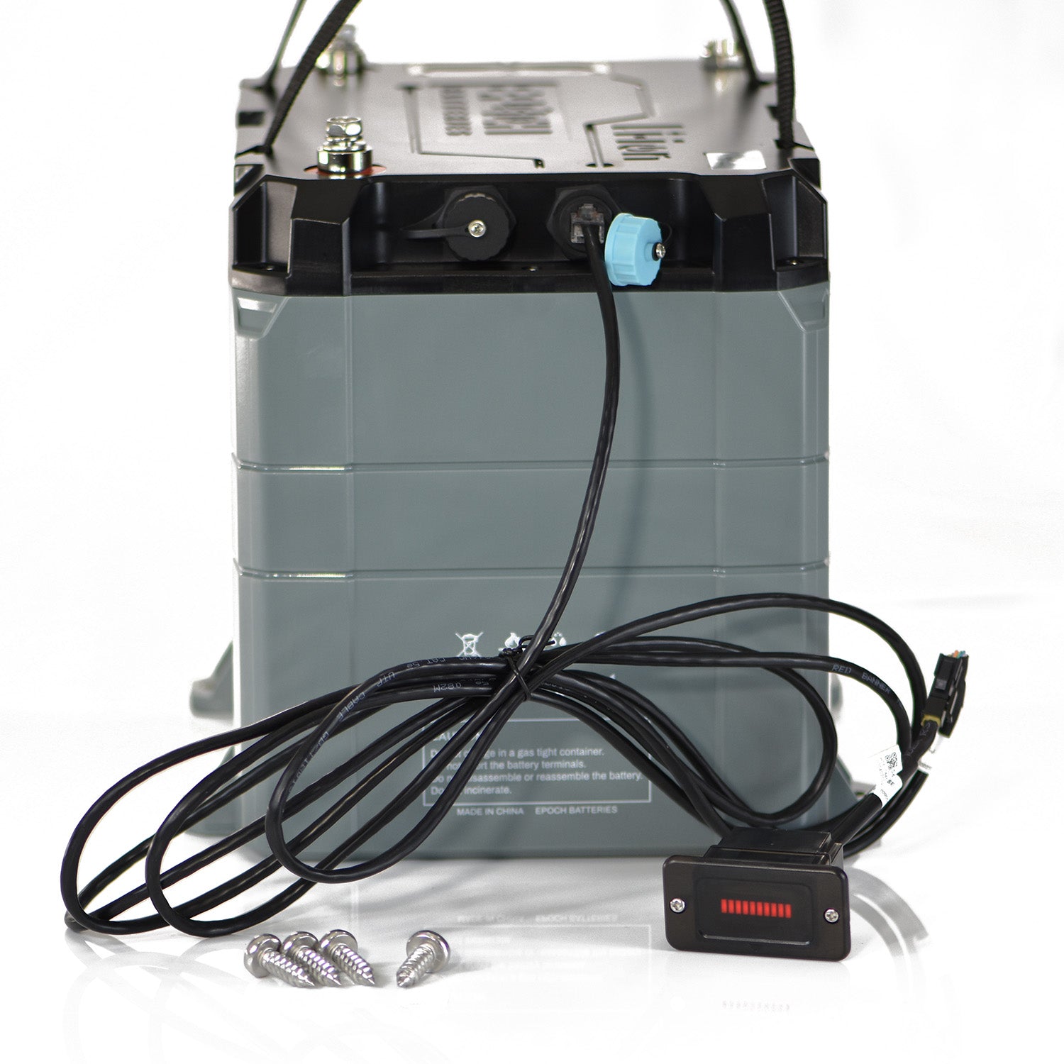 Epoch 36V 100Ah LiFePO4 Lithium Battery | Bluetooth, Heated, Waterproof for Golf Carts, Trolling Motors, Marine & RV
