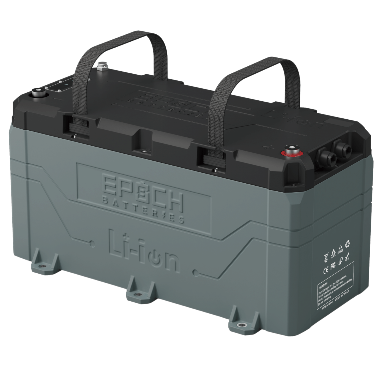 Epoch 36V 100Ah LiFePO4 Lithium Battery | Bluetooth, Heated, Waterproof for Golf Carts, Trolling Motors, Marine & RV
