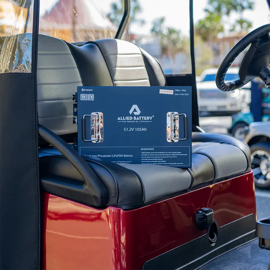 Best 48V Lithium Battery for Golf Carts – Allied 105Ah
