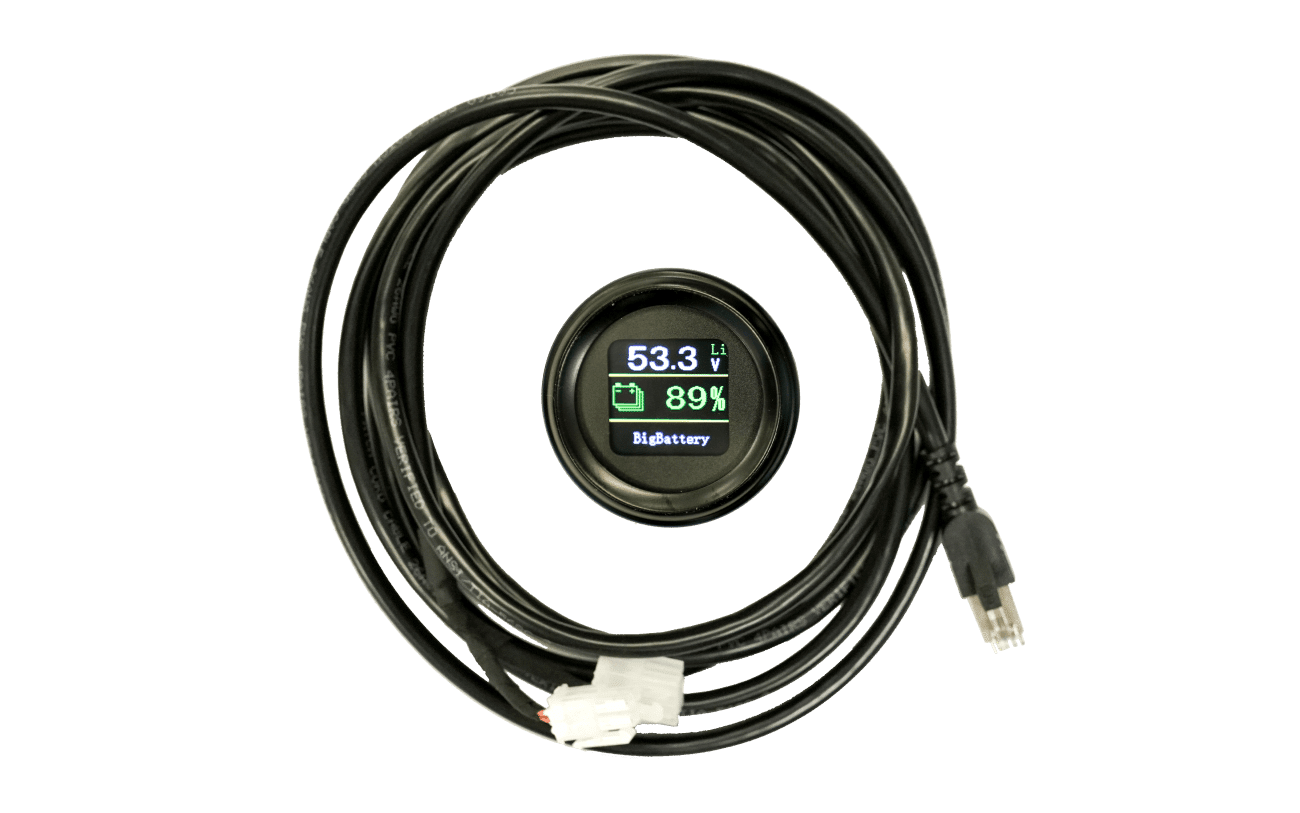 BigBattery SOC Meter for the 48V HUSKY  Golf Cart Lithium Battery