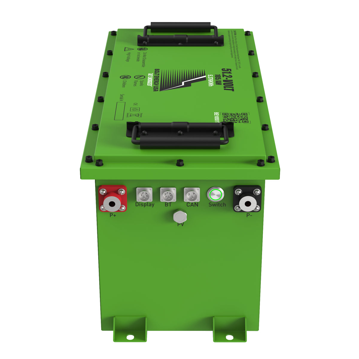 Bolt Energy 51V 105Ah Heated Lithium Kit | EZGO TXT & RXV Factory Lithium Replacement |48V