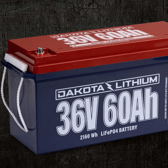 Dakota Lithium Deep Cycle 36V-60Ah close up