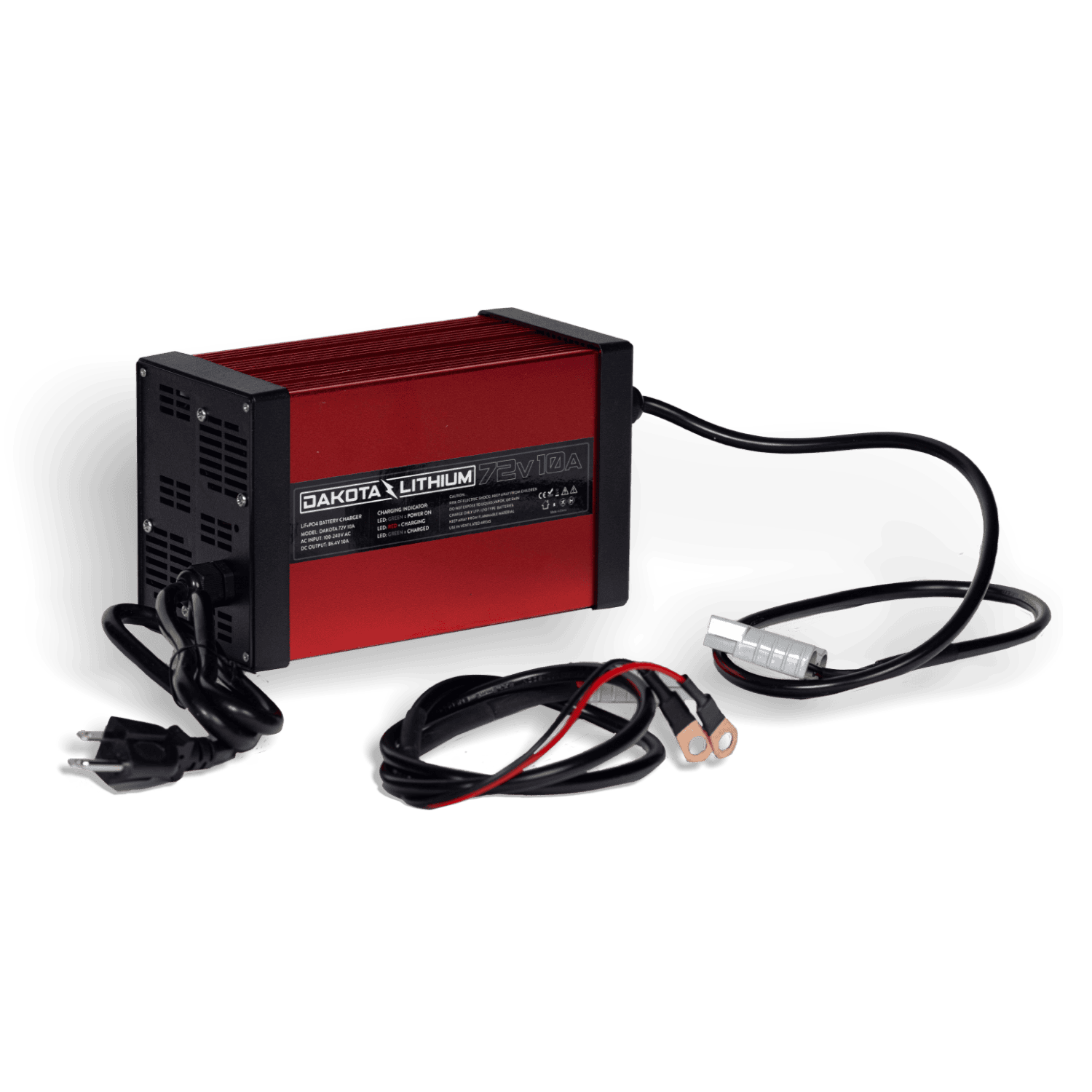 Dakota Lithium 72V 10A LiFePO4 Battery Charger