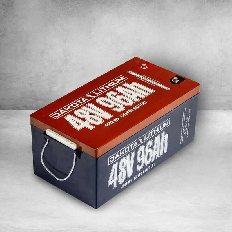 Dakota Lithium 48V 96Ah Golf Cart Battery Side View