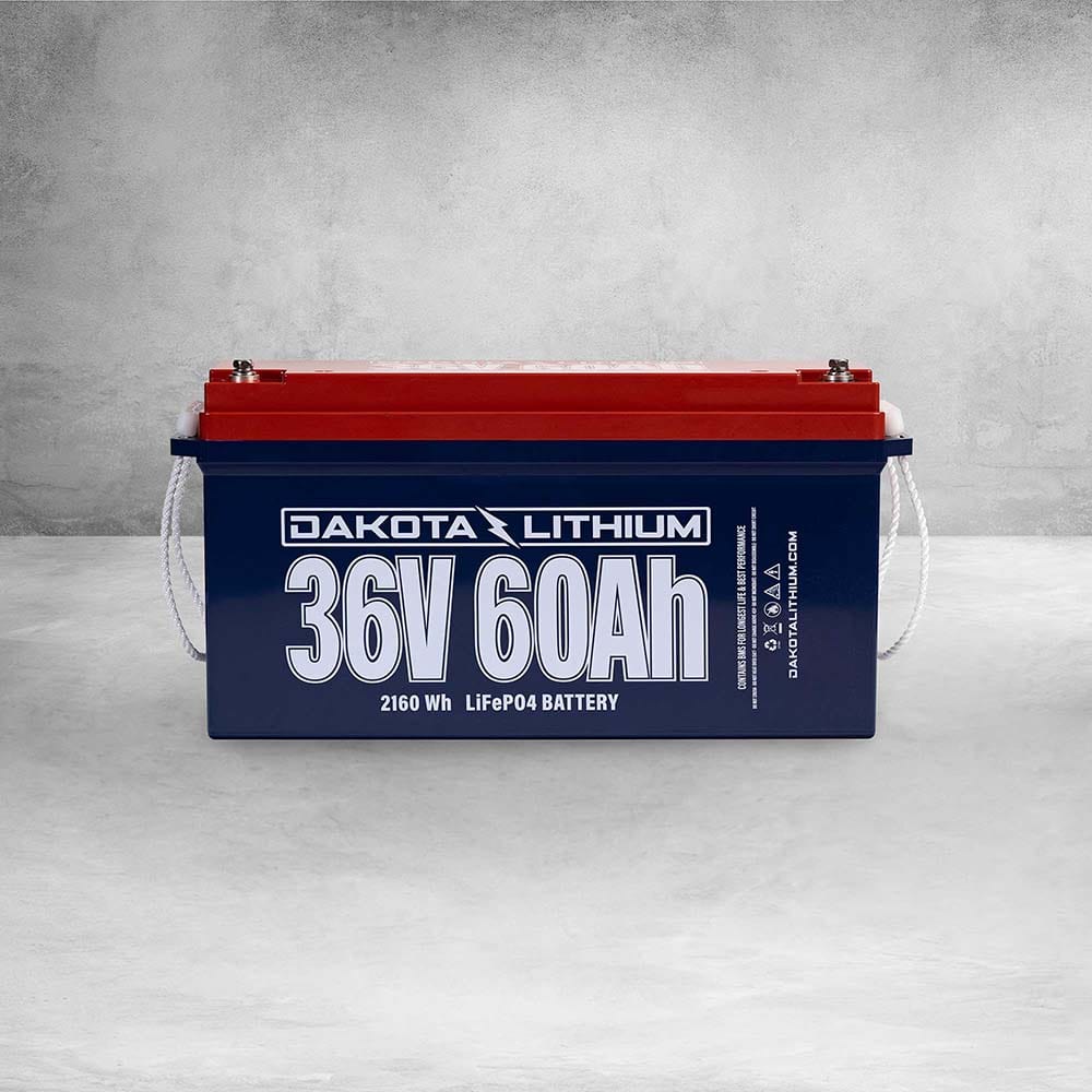 Dakota Lithium Deep Cycle 36V-60Ah-front-on-cement