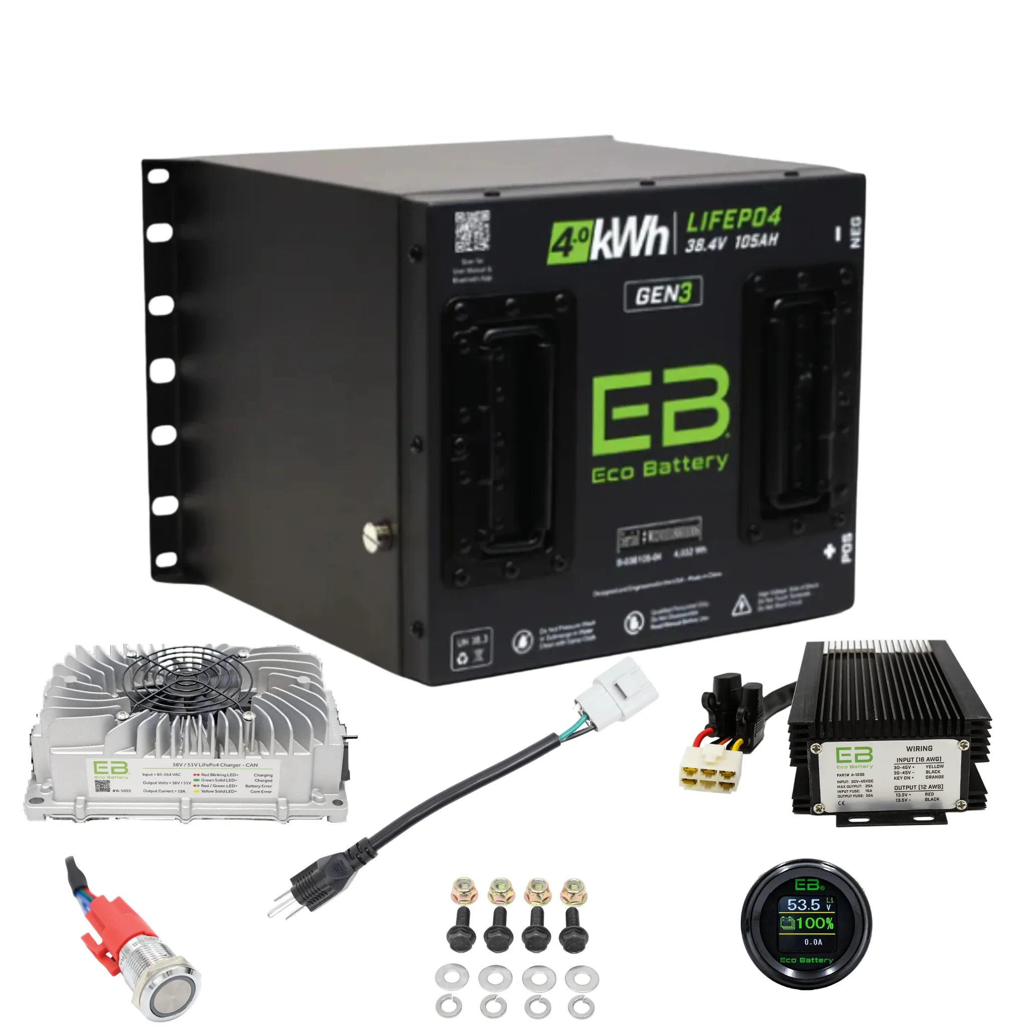 Eco Battery 36V 105Ah for Yamaha Golf Carts