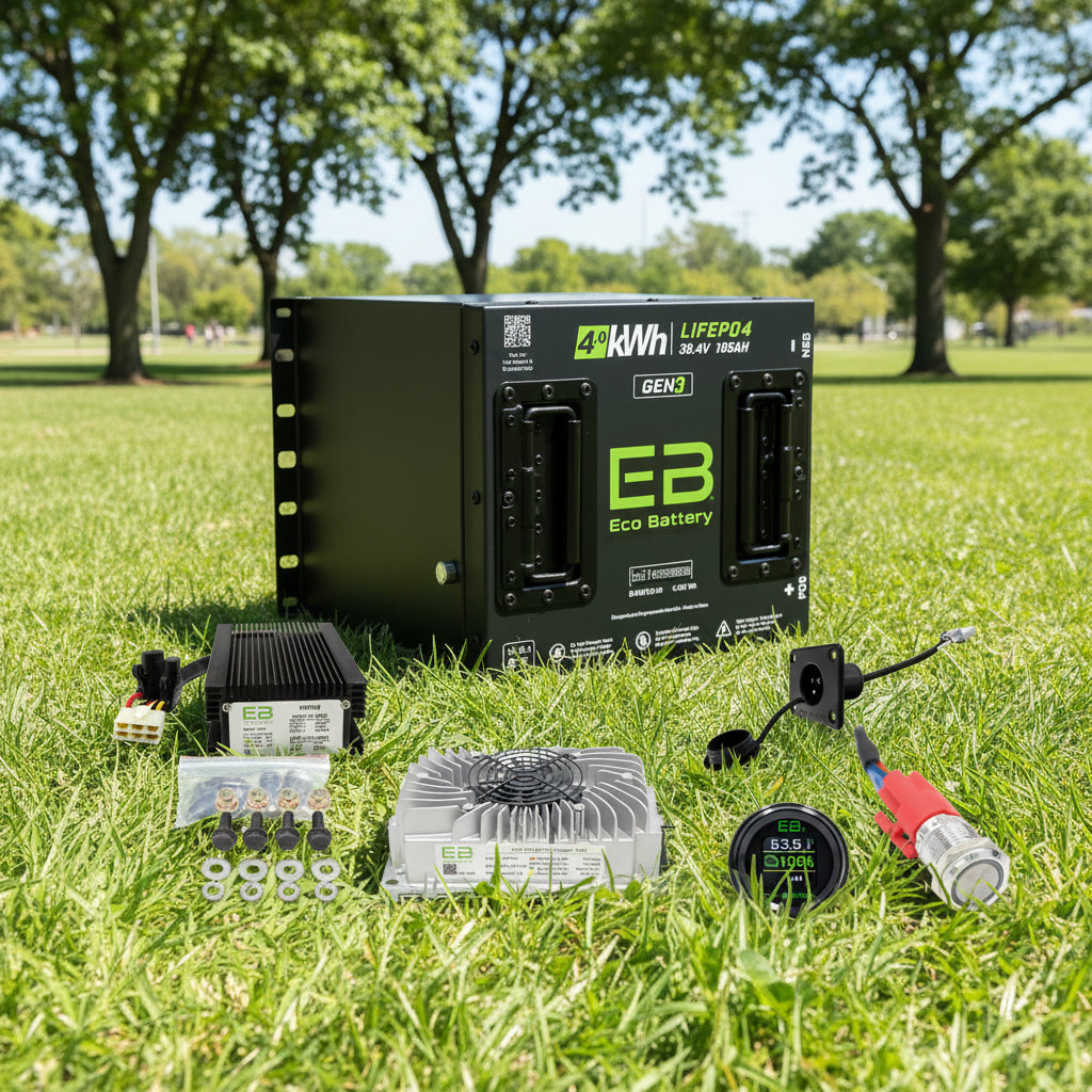 Eco Battery Kit 36V for Ezgo TXT Golf Carts