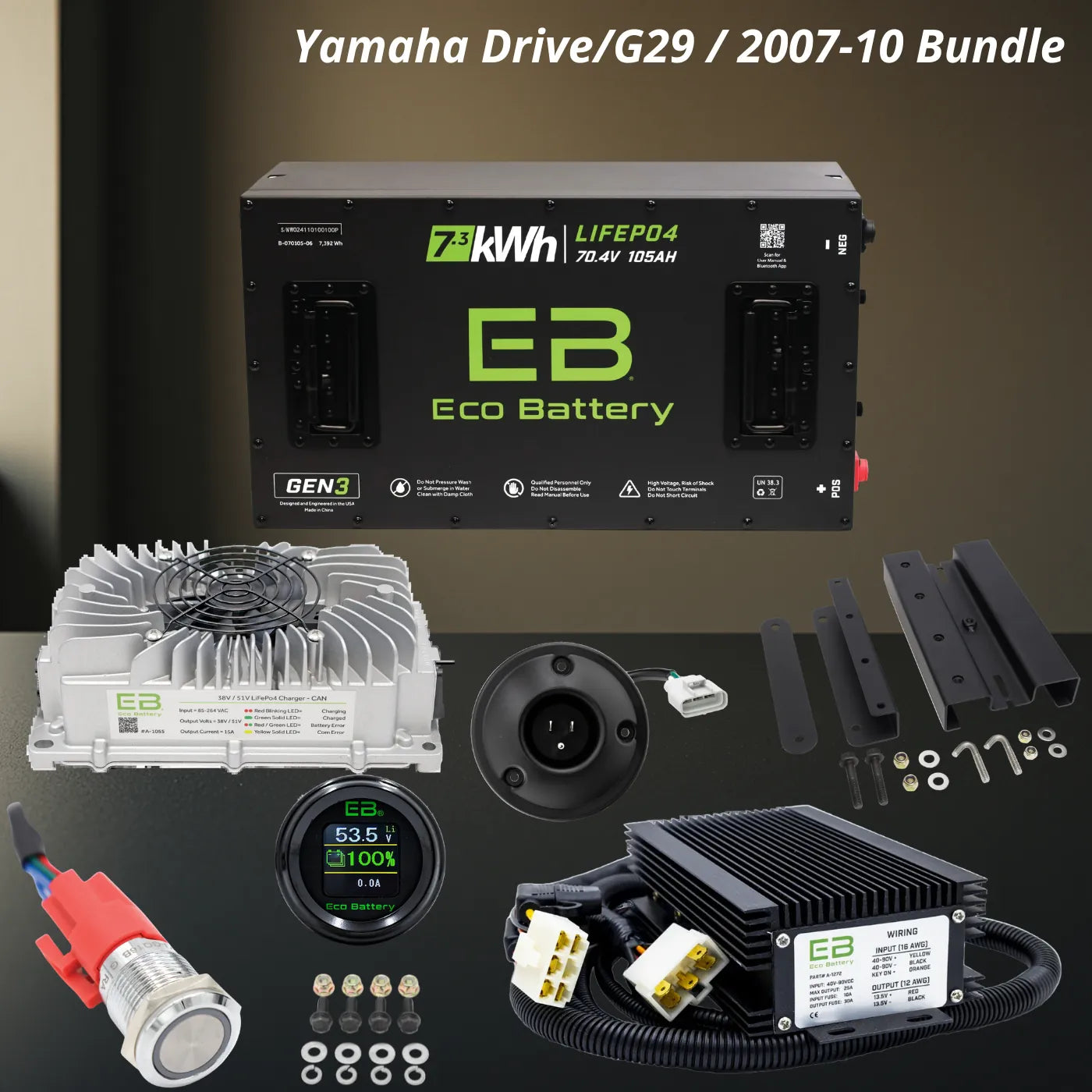 Eco Battery 72V for Yamaha Bundle