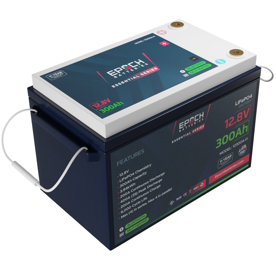 Epoch 12V300 ah lithium Battery 