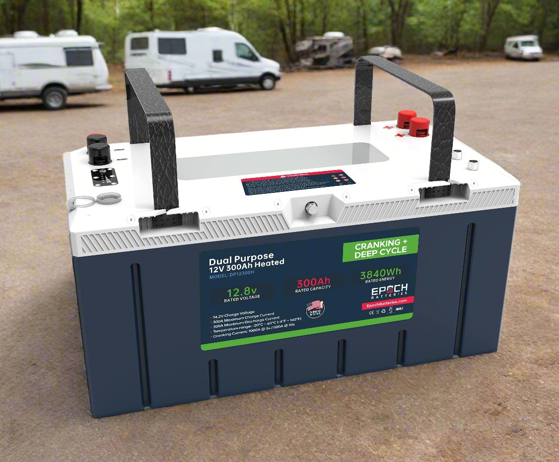 Epoch 12V 300Ah Pro Series LiFePO4 for RVs