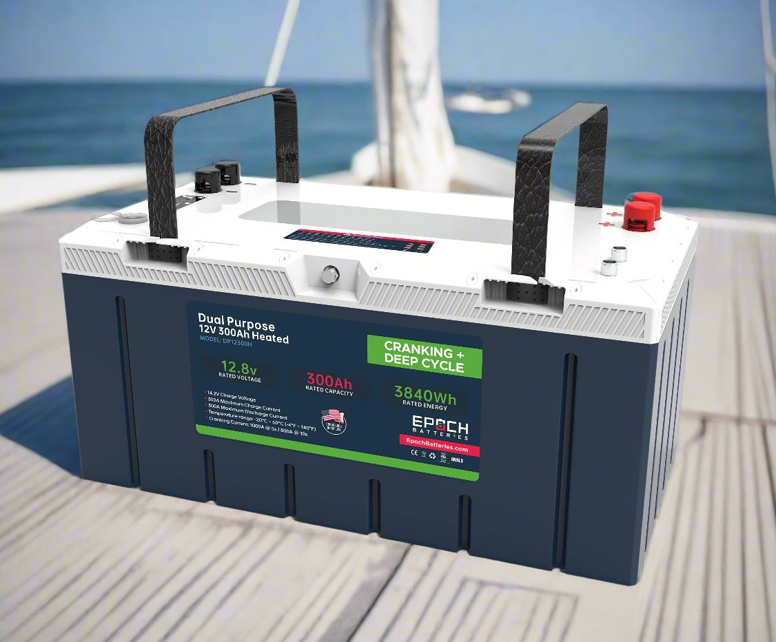 Epoch 12V 300Ah Pro Series LiFePO4 for sailboat