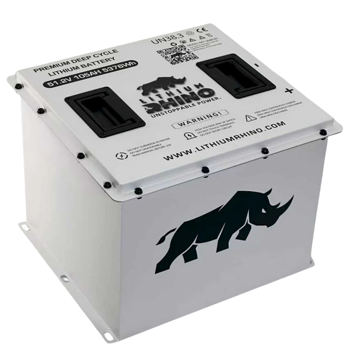 Lithium Rhino 51V 105ah CUBE Lithium Battery for Golf Carts