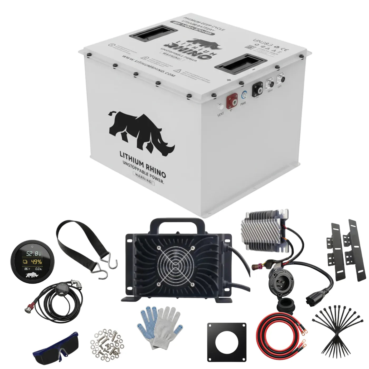 Polaris Ranger EV 170Ah Complete lithium conversion Kit