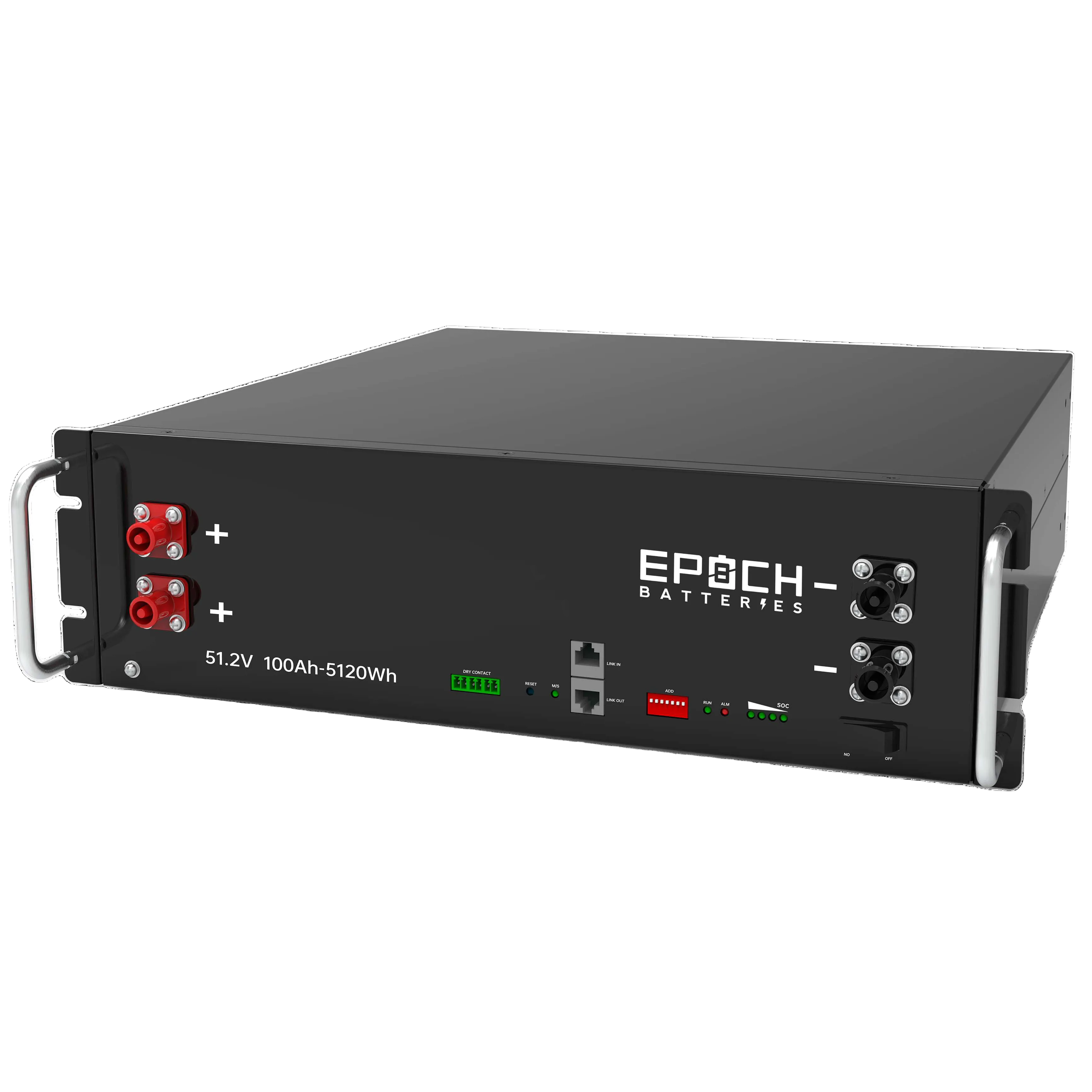 Epoch 48V 100Ah Self-Heating Server Rack Lithium Battery SR48100H