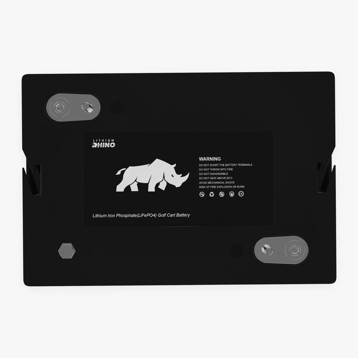 Lithium Rhino 48V 50Ah Golf Cart Battery Conversion Kit